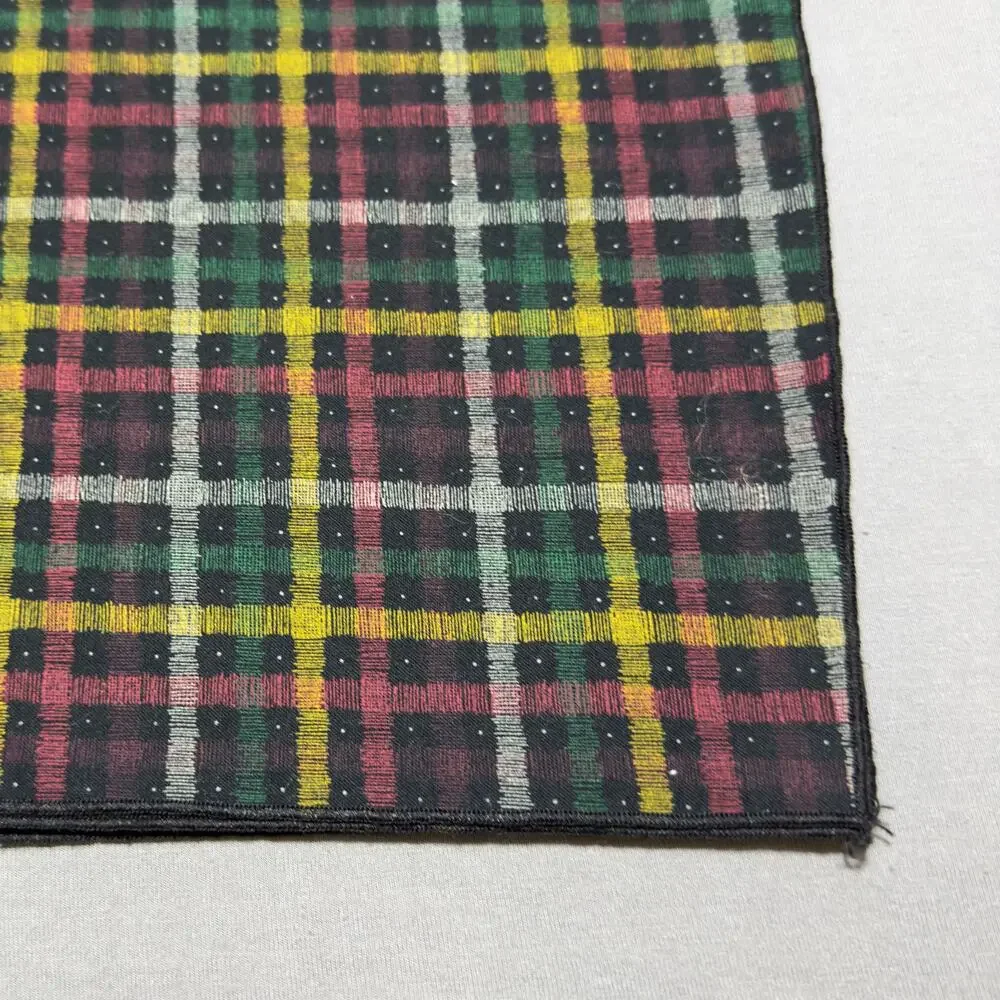 TARTAN Plaid Vintage Cloth Napkin Set of 6